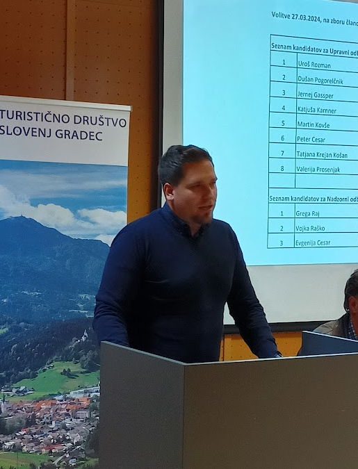 Turistično društvo ima novega predsednika