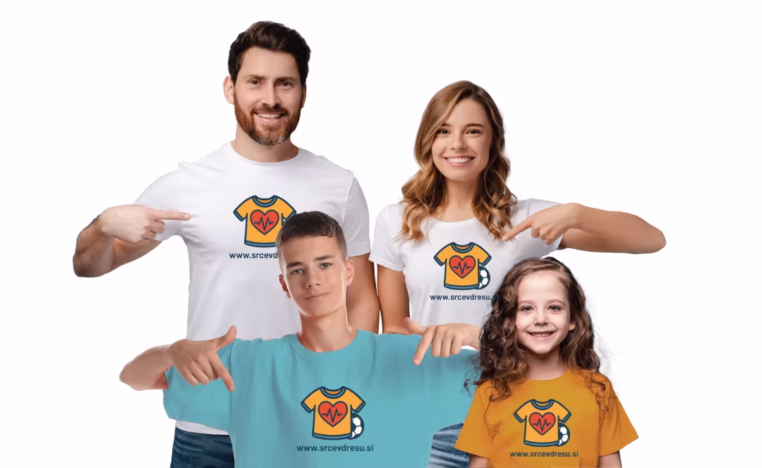 Dobrodelni projekt Srce v dresu – podaj naprej!