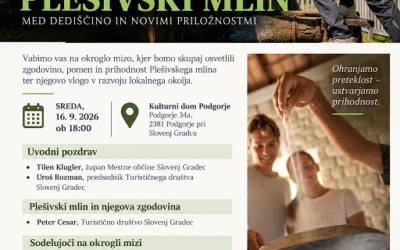 Vabilo na okroglo mizo – Plešivski mlin